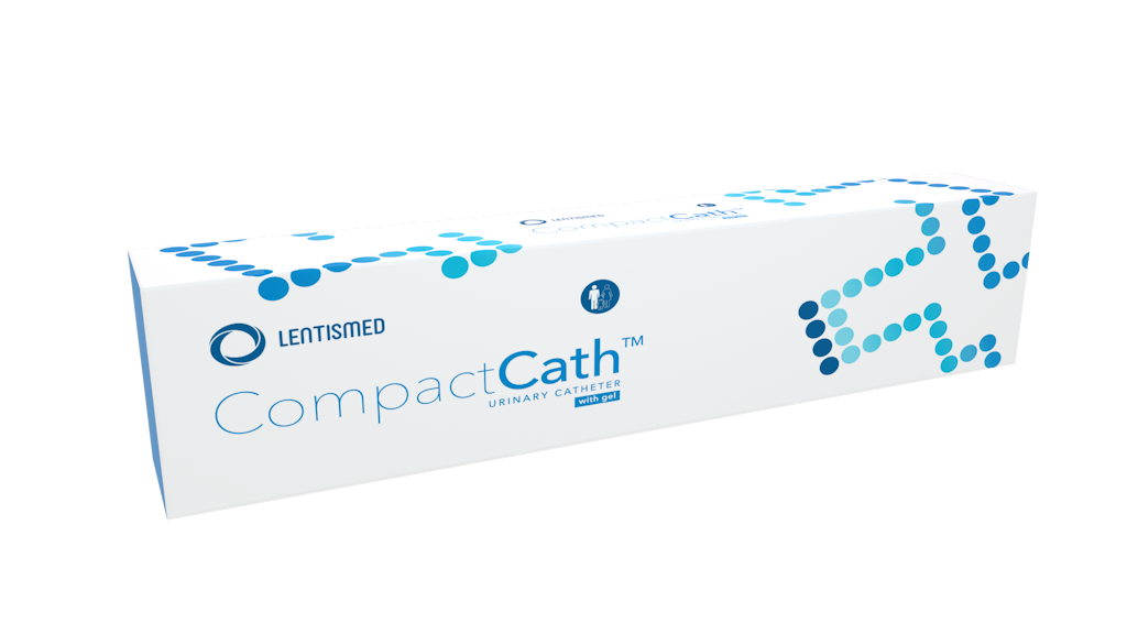 CompactCath – intermitentni kateter premazan gelom